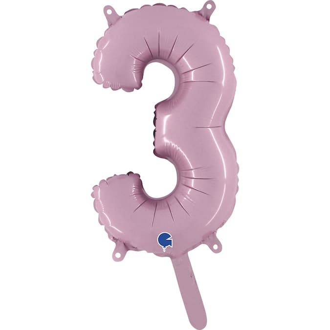 (image for) 14" Pastel Pink Air Fill Number 3